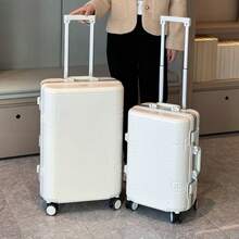 A Versatile Trolley Case Suitable For Both Men And Women, Ideal For Travel And Shopping. Available In 20 Inches It Is Fashionable, Sturdy, Durable And Can Support Sitting. It Is A Travel Boarding Case With Silent Omnidirectional Wheels. - Black - View 8