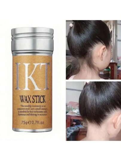 ikt IKT IKT Hair Wax Stick- Suitable For Hair Wigs And Natural Hair,Slick Back, Tame Flyaways, Edge Control, Frizz-Free Finishing, Long-Lasting Hold, Easy To Apply, Non-Greasy