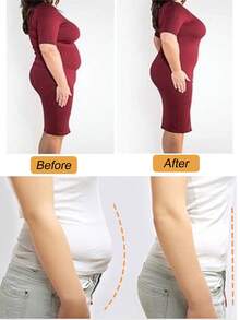 Seamless Women Thong Shapewear Bodysuit Tummy Control Abdomen Compression Backless Body Shaper Tank Top Vest Underwear Undershirts Shirts Lingerie Sleeveless Wide Shoulder Straps - 棕色 - 查看 6