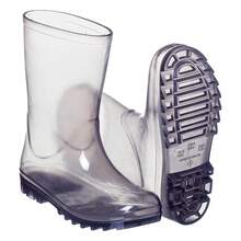 Galocha Bota Emborrachada Infantil Para Meninos Impermeável