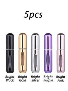 5/3 buc recipient atomizor parfum reîncărcabil mini, reîncărcabil de parfum de călătorie de 5 ml, sticle de parfum reîncărcabile de călătorie, dozator de îmbuteliere cu spray de parfum de călătorie, 1/2/4/10/20 buc mini atomizor portabil de parfum reîncărcabil, spray de parfum reîncărcabil, carcasă cu pompă de reumplere pentru călătorii și ieșiri, provizii de vacanță, camping, accesorii esențiale de vacanță pentru femei, parfum pentru bărbați