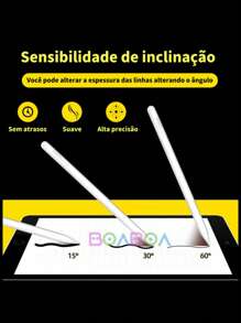 Caneta Touch Screen Ponta Fina Desenho iPad Android Alta Precisão Universal Design Grafico