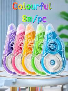30pcs Correction Tape, Easy To Use Applicator For Instant Corrections, 8m Each Correction Tape For Study Supplies And Office Products