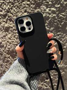 Dây đeo lỗ lớn màu trơn Chất liệu vỏ đeo chéo màu tương phản cao cấp Thích hợp cho Ốp điện thoại/Vỏ bảo vệ điện thoại/Ốp bảo vệ iPhone/Vỏ iPhone/Ốp điện thoại iPhone 16/Ốp điện thoại iPhone 11 Áp dụng cho Apple IPhone16/IPhone16Pro/IPhone16Plus/IPhone16ProMax/IPhone14ProMax Ốp bảo vệ lỗ treo kép Ốp điện thoại có thể tháo rời IPhone15ProMax/13iPhone15/Silicone mềm màu be 11 Kiểu ba lô Dây đeo có thể điều chỉnh XSMax - màu đen - Xem 2