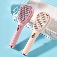 1 pièce Peigne à cheveux magique extensible, pour le nettoyage du cuir chevelu sans endommager les cheveux, brosse de massage capillaire portable, brosse de massage antistatic pour la maison, brosse de massage du cuir chevelu moelleuse, cadeau pour les amis et les aînés