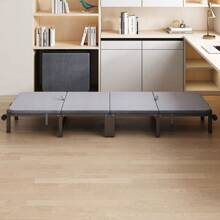 [Ofertă limitată în timp] 1 pat pliabil gri de 71 inch, se deschide în 3 secunde, esențial pentru camping, potrivit pentru somn la birou, camping, garaj, cămin, spații mici