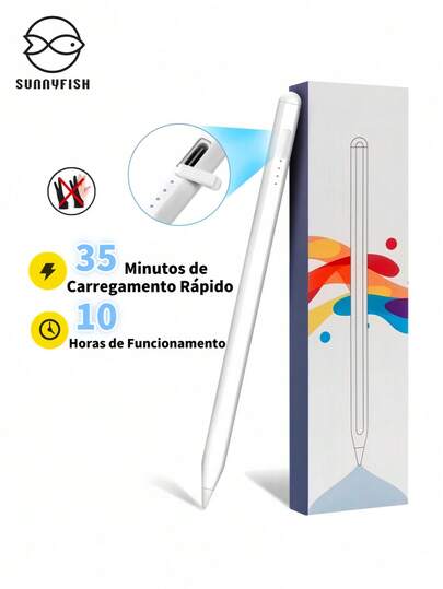 Caneta Touch Screen Ponta Fina Desenho iPad Android Alta Precisão Universal Design Grafico