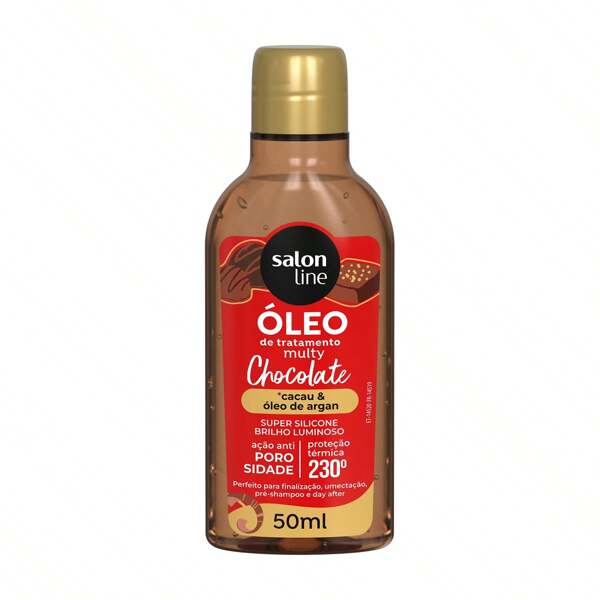 Salon Line Óleo Reparador Cachos dos Sonhos Multy Chocolate 50ml