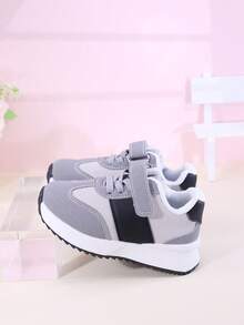 Infant Sports Shoes, Girls Casual Sneakers, Toddler Running Shoes, Kids School Shoes For Little Girls, Children Shoes For Boys, Baby Shoes - Grey - View 4