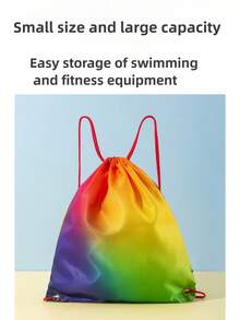 抽绳干湿分离袋 大容量干湿分离泳衣收纳袋 沙滩包 户外防水干湿分离收纳袋 干湿分离泳衣收纳背包
