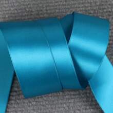 1pc 38mm Single Face Polyester Ribbons Solid Color Satin Ribbon For Handmade Craft Gifts Wedding Christmas Decoration DIY Bows