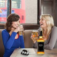 Molde de silicona multifuncional en forma de calavera para hacer cubitos de hielo, molde para chocolate, pudín, gelatina y dulces. Bandeja para cubitos de hielo para cócteles, bebidas congeladas, accesorios de cocina, artículos esenciales para apartamentos, suministros para fiestas de Halloween, bandejas y recipientes de hielo de verano, accesorios de cocina de verano - Multicolor - Ver 6