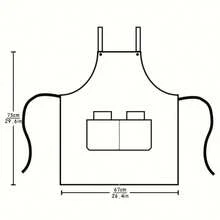 1 Piece Multi Pocket Design, Oil Resistant, Splash Resistant, Tear Resistant, PU Leather+Waterproof Quick Drying Lining Material, Multifunctional Tool Apron, Professional - Multicolor - View 5