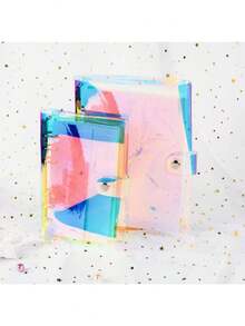 A5/A6 彩色活页笔记本补充内页纸，全息激光外壳计划本封面，返校，学校用品