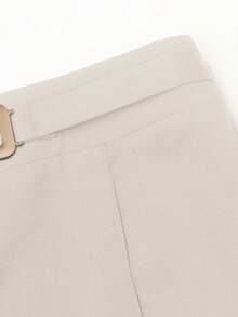 （温馨提示：略微宽松）女士高腰直筒裤，春季新品，通勤、工作、商务、休闲皆宜，显瘦百搭，适合度假穿着。（建议腰围选择小一码）