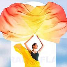 Church Worship Culture-Inspired Dance Flag - 140*140cm Honor Guard Praise Dance Flag For Church Celebrations & Worship Ceremonies - Multicolor - View 17