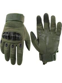 1 Pair Tactical Gloves Military Paintball Shooting Airsoft Antiskid  Mittens Outdoor Full Finger Sports Gloves Motorcycle Gloves