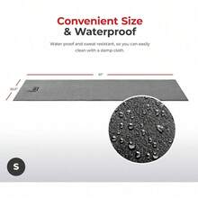 Protectores de suelo de espuma para gimnasios en casa, equipos de fitness y ejercicio - Disponibles en 4 tamaños - Negro - Ver 5