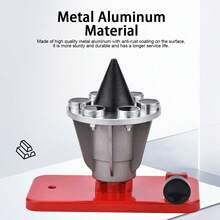 TUNGFULL Mower Blade Balancer Blade Balance Tester Magnetic Wall Mounted Blade Balancer Garden Mower Balancing Tool - Red - View 3