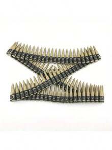 2025-Simulated Machine Gun Bullet Chain, Prop Model - Easter Gift - Birthday Gift - Present - Multicolor - View 7
