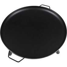 Feuerschale Ø 60cm Eisen Feuerstelle schwarz feuerfest lackiert Feuerkorb Lagerfeuer Feuerwanne rund 29cm Höhe