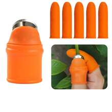 12 paquetes Juego de cuchillos de silicona estilo hombre, herramientas ligeras de cuchillo de agarre de goma con cubiertas a prueba de cortes, lavar a mano, sin alcohol para jardín, recolección de frutas y poda de plantas