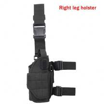 Actical 通用右大腿手枪皮套适用于露营、狩猎、战斗模拟游戏和其他户外活动 - 彩色 - 查看 13