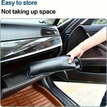 1 pieza Parasol de coche plegable para parabrisas, aislante del calor, protección UV, instalación conveniente, accesorios refrescantes para el interior del vehículo