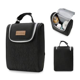 Bolsa compacta para cochecito, bolsa de almacenamiento portátil, bolsa aislada para botellas, bolsa de viaje refrigeradora para maternidad y bebé, bolsa aislada para el almuerzo, bolsa de almacenamiento para biberones de bebé