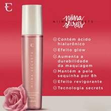 Bruma Fixador de Maquiagem Nutri Fresh Niina Secrets Eudora Efeito Glow 110ml Festa Junina
