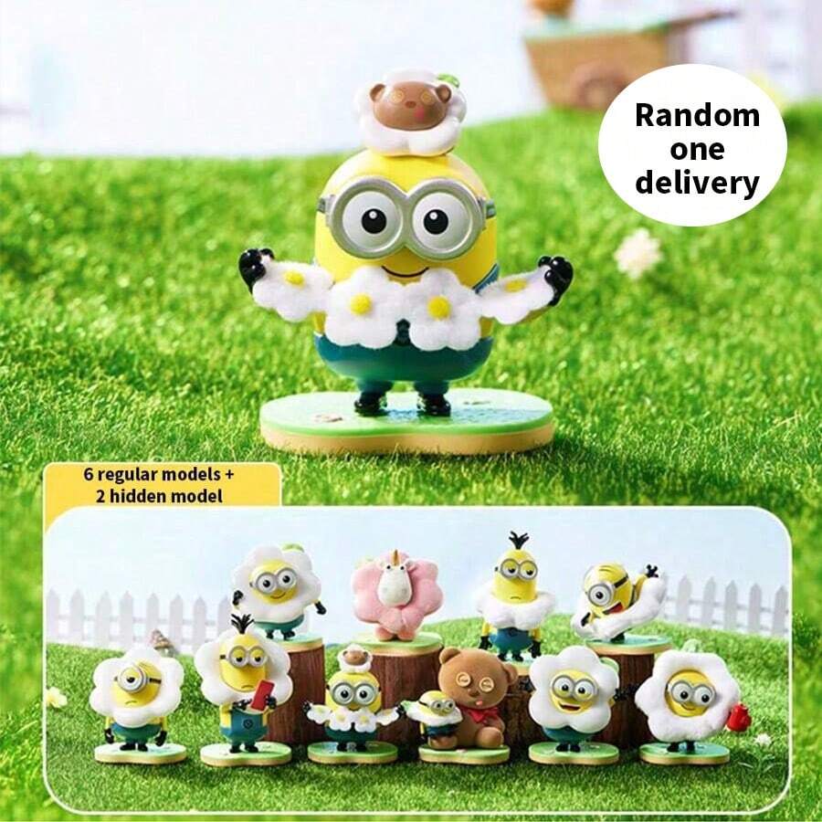 Miniso Flower Garden Surprise Box Figurines - Fun Collectibles, Full Of Surprises (1 PC, Random Delivery) - Multicolor - View 1