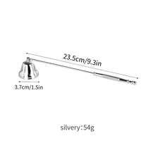 Rose Gold Candle Snuffer, Gold Candle Snuffer, Black Candle Snuffer Bell, Silver Candle Snuffer Bell, Stainless Steel Candle Wick Snuffer, Candle Snuffer Horn Shaped,Wedding - One Size - View 14