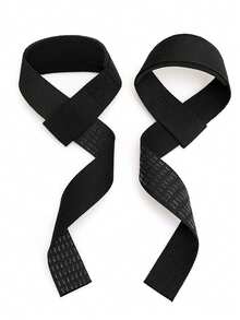 Weightlifting Straps Anti-Slip Silicone Lifting Wrist Straps Strength Training Deadlifts Crossfit Hand Grips Wrist Support Gym Gym Wristbands Accessories - Multicolor - View 28