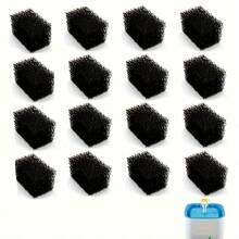 [6/8/10/16] 件替换预过滤海绵套装，适用于 80 盎司/2.5 升自动猫饮水器 - 黑色 - 查看 13