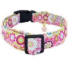 1 pièce Collier pendentif avec motif floral mignon pour chien, collier de fleurs ajustable et confortable pour animaux de compagnie, convient aux petits, moyens et grands chiens, rouge/rose/violet/bleu