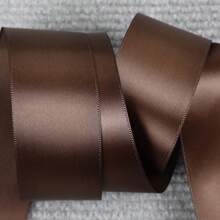 1pc 38mm Single Face Polyester Ribbons Solid Color Satin Ribbon For Handmade Craft Gifts Wedding Christmas Decoration DIY Bows