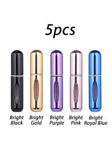 5/3 buc recipient atomizor parfum reîncărcabil mini, reîncărcabil de parfum de călătorie de 5 ml, sticle de parfum reîncărcabile de călătorie, dozator de îmbuteliere cu spray de parfum de călătorie, 1/2/4/10/20 buc mini atomizor portabil de parfum reîncărcabil, spray de parfum reîncărcabil, carcasă cu pompă de reumplere pentru călătorii și ieșiri, provizii de vacanță, camping, accesorii esențiale de vacanță pentru femei, parfum pentru bărbați