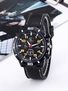 Multi-Color Versatile Business Casual Vintage Fashion Quartz Watch, Suitable For Teenagers And Young Boy - Multicolor - View 17