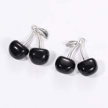 5pcs Multi-Color Resin Simulation Cherry Pendant, DIY Jewelry Accessories Suitable For Jewelry Making - A5-048 - View 9