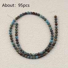 4/6/8/10/12mm Natural Multi-Color Agate Gemstone Beads, Suitable For DIY Jewelry Making - Type - View 23