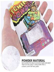 1件新奇痒痒粉，生日派对和愚人节恶作剧道具，减压玩具，抑郁症道具 - 彩色 - 查看 4