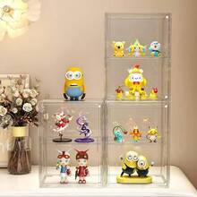 1PC Versatile Clear Acrylic Storage Box - Dustproof Display Case For Models, Tools & Books | Transparent Organizer Container - Clear - View 2