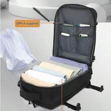 40x20x25cm Ryanair 機上攜帶旅行後背包，小型飛機行李包，男女通用，14吋筆電包，適合戶外、旅行、上學、上班、商務、送禮 - 彩色 - 查看 11