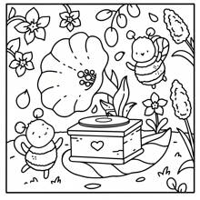 Garden Cuties Relaxing And Soothing Coloring Book | Beginner Tracing + Stress-Relief Doodles, Adult Coloring Book, Simple Yet Large Relaxation Designs, Adorable Animal Characters To Relieve Stress, Thick And Non-Bleed, Safe And - Back To School Season | Gift For Back To School