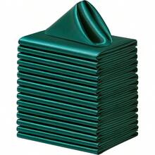 6pcs Satin Faille Napkins, Suitable For Various Party Decorations - Multicolor - View 26