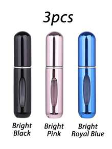 5/3 buc recipient atomizor parfum reîncărcabil mini, reîncărcabil de parfum de călătorie de 5 ml, sticle de parfum reîncărcabile de călătorie, dozator de îmbuteliere cu spray de parfum de călătorie, 1/2/4/10/20 buc mini atomizor portabil de parfum reîncărcabil, spray de parfum reîncărcabil, carcasă cu pompă de reumplere pentru călătorii și ieșiri, provizii de vacanță, camping, accesorii esențiale de vacanță pentru femei, parfum pentru bărbați