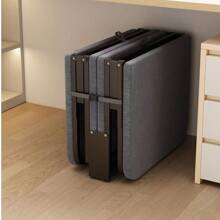 [Ofertă limitată în timp] 1 pat pliabil gri de 71 inch, se deschide în 3 secunde, esențial pentru camping, potrivit pentru somn la birou, camping, garaj, cămin, spații mici