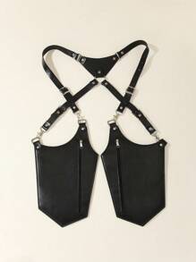 1 pezzo Borsa a tracolla vintage in pelle, tracolla regolabile, borsa a tracolla, tasca con cerniera per telefono, portafoglio multifunzione, adatta per uso quotidiano e vacanze, accessori per Ognissanti, costumi di Ognissanti