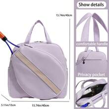 XINGNAN 2025 New High-Quality Badminton/Tennis Racket Bag, Large Capacity Sports Bag, Shoulder & Handheld Design - Multicolor - View 4