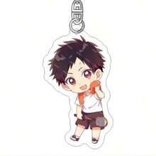 亚克力“青春盒子”钥匙扣挂件，动漫卡通背包钥匙扣配饰，粉丝收藏礼物，生日礼物，情侣礼物，闺蜜礼物 - 彩色 - 查看 11